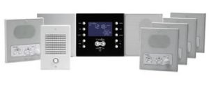 Image of various types of commercial security intercom systems from Protection Systems, Inc. located in High Point, NC